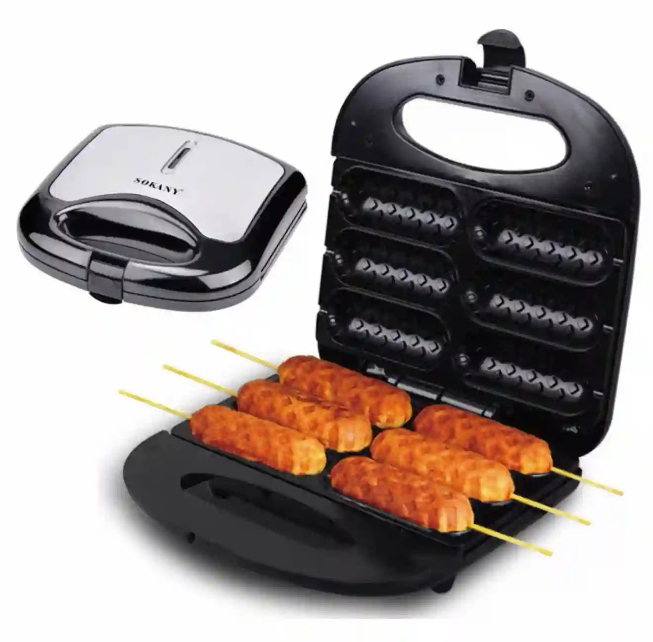 Máquina para CornDogs - Snacks Rápidos y Deliciosos