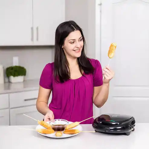 Máquina para CornDogs - Snacks Rápidos y Deliciosos
