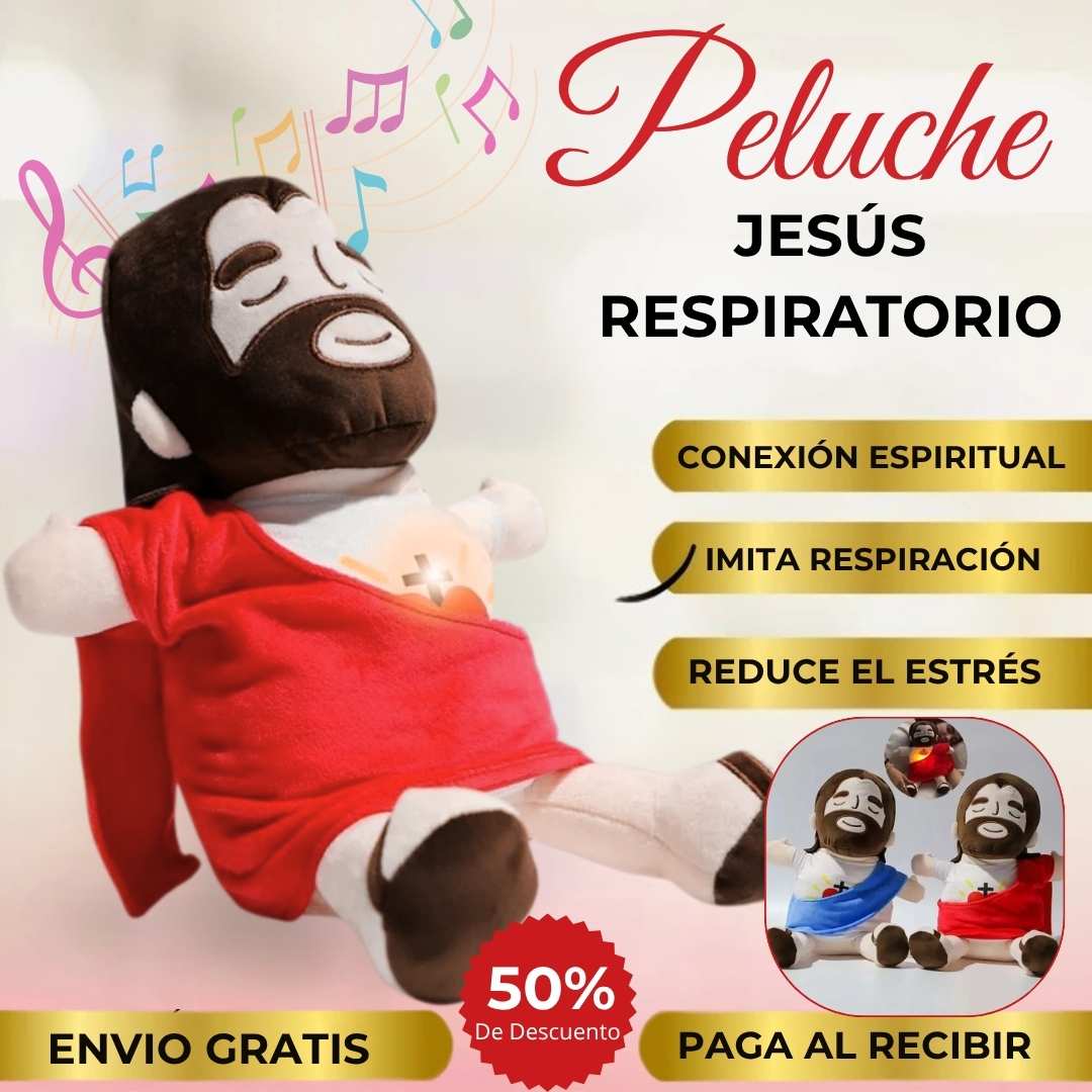 Peluche de Jesús que Respira